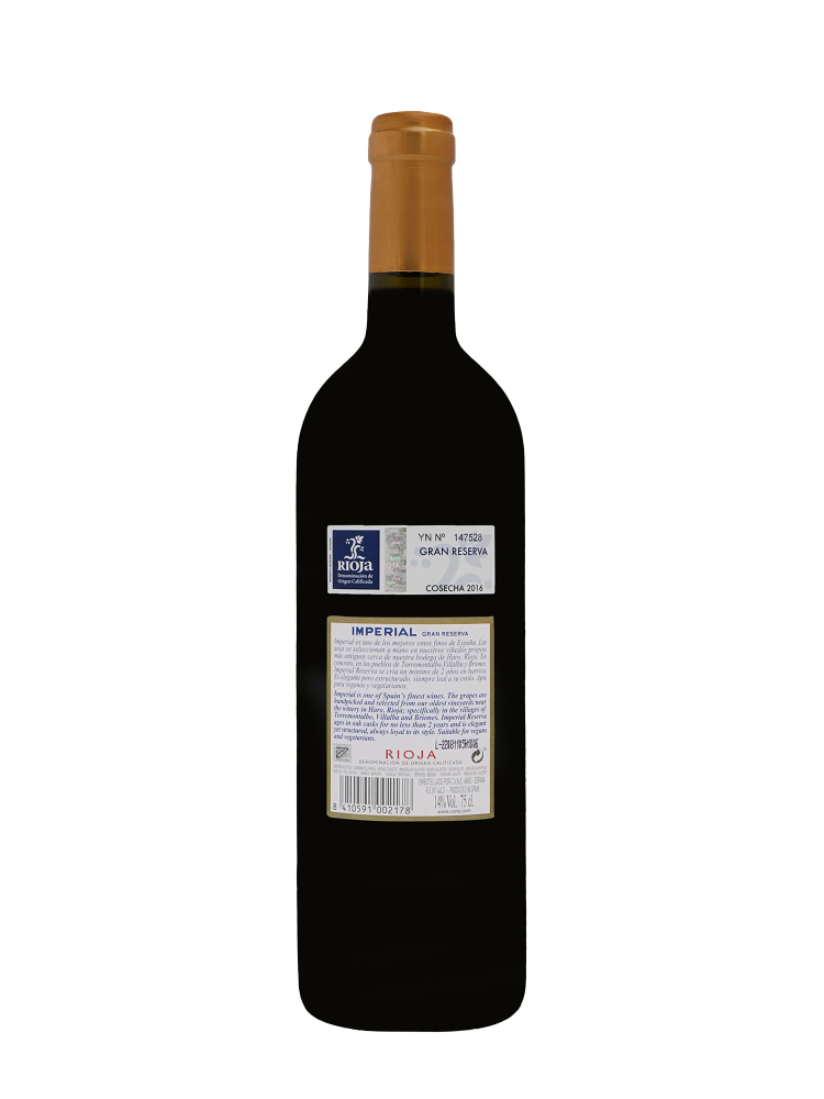 CVNE Imperial Gran Reserva 2016 - 3bots