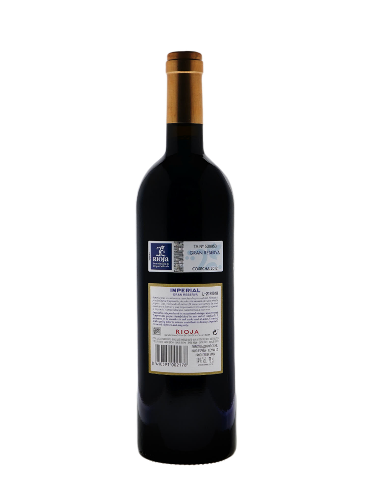 CVNE Imperial Gran Reserva 2012 - 6bots