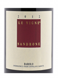 Luciano Sandrone Le Vigne Barolo DOCG 2012 - 3bots