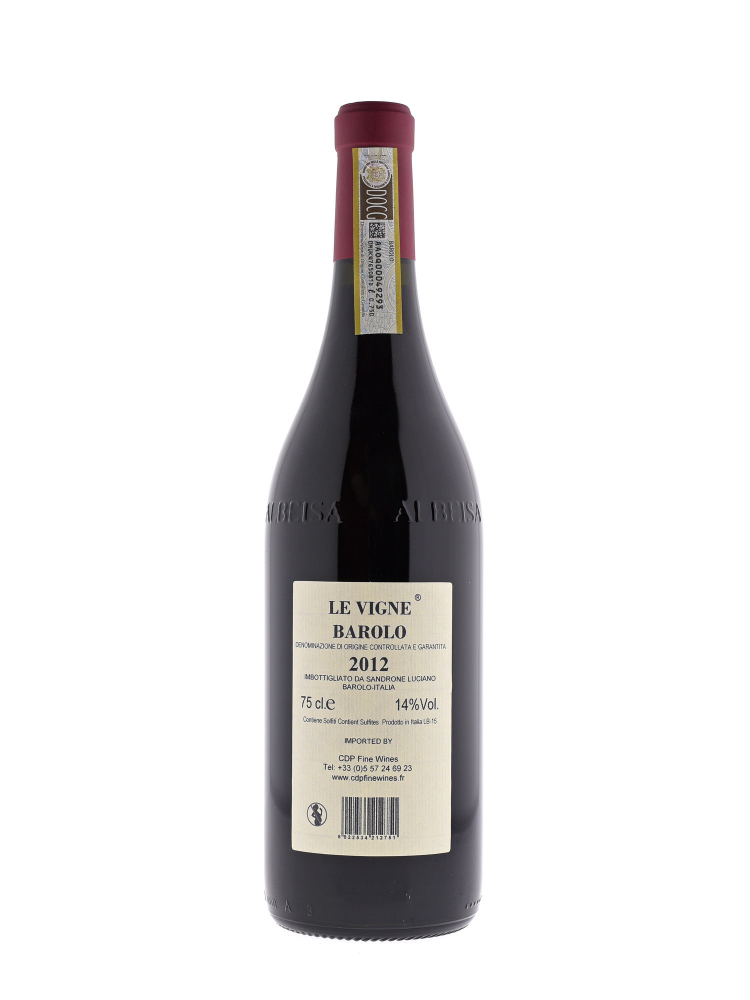 Luciano Sandrone Le Vigne Barolo DOCG 2012 - 3bots