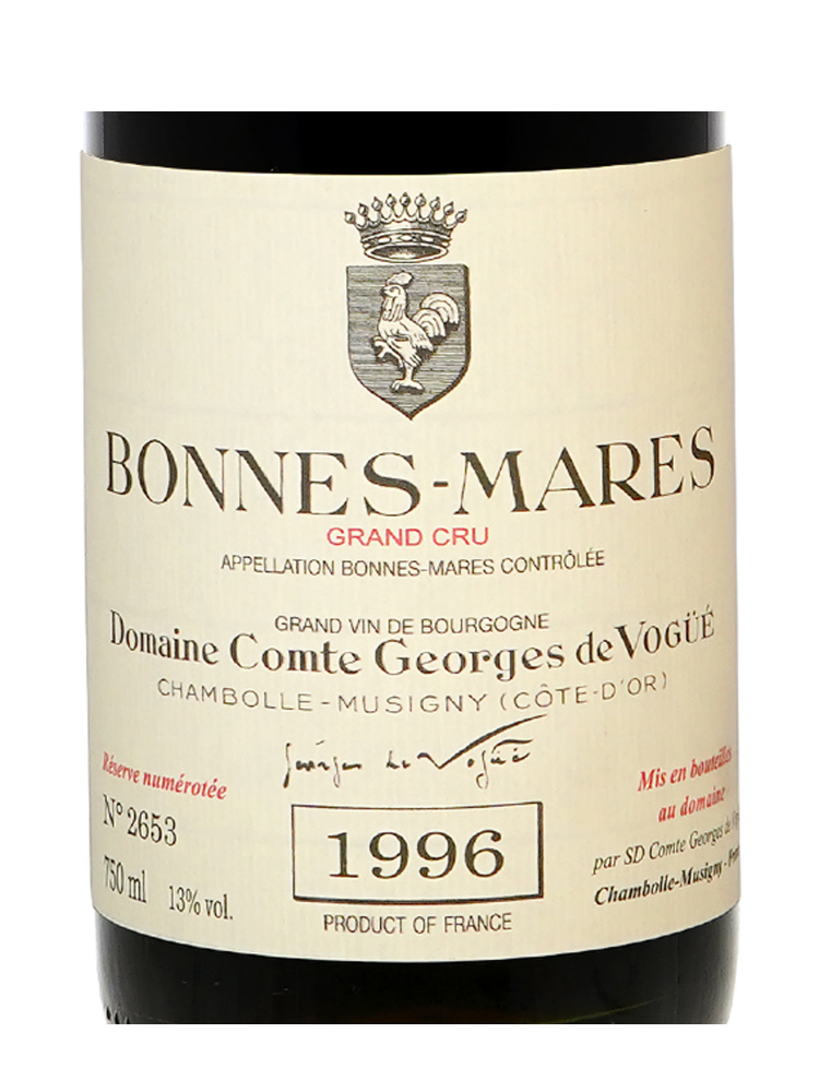 Comte Georges de Vogue Bonnes Mares Grand Cru 1996