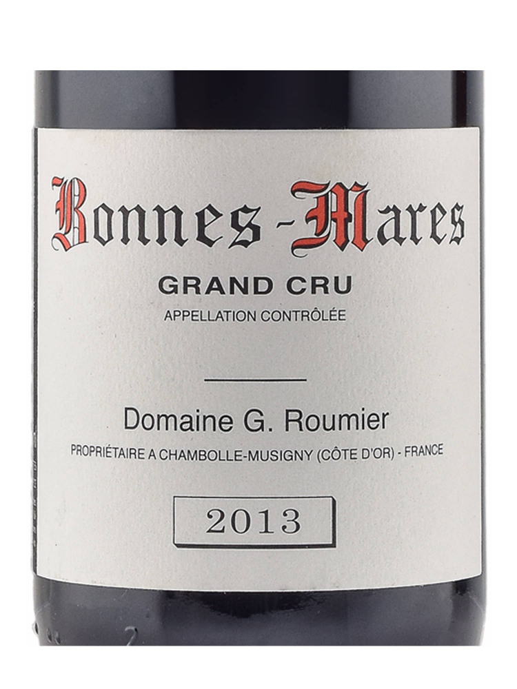 Georges Roumier Bonnes Mares Grand Cru 2013 - 6bots