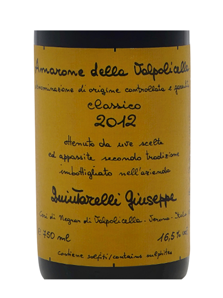 Giuseppe Quintarelli Amarone della Valpolicella 2012 - 3bots