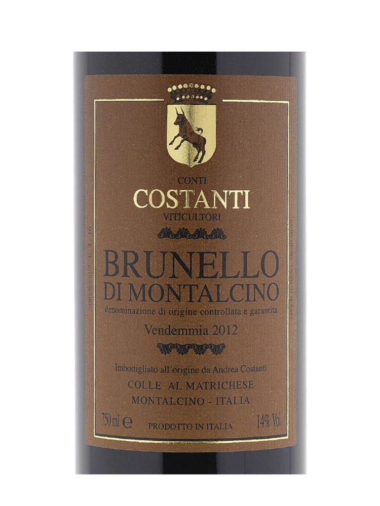 Conti Costanti Brunello di Montalcino DOCG 2012 - 3bots