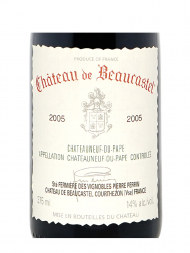 Ch.de Beaucastel Chateauneuf du Pape 2005 375ml - 3bots