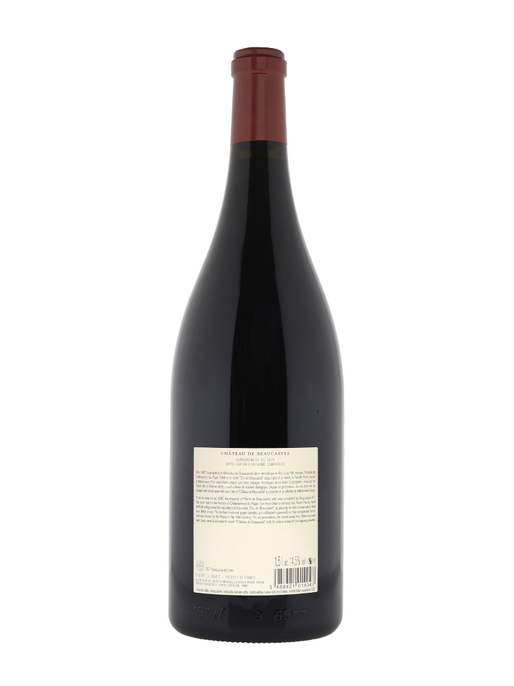 Ch.de Beaucastel Chateauneuf du Pape 2014 1500ml - 6bots