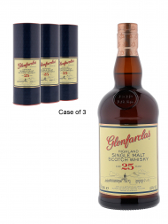 Glenfarclas  25 Year Old Single Malt Whisky 700ml w/cylinder - 3bots