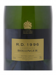 Bollinger R D Extra Brut 1996 1500ml - 3bots