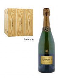 Bollinger R D Extra Brut 1995 w/box - 6bots