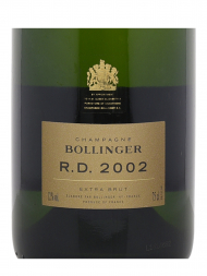 Bollinger R D Extra Brut 2002 - 3bots