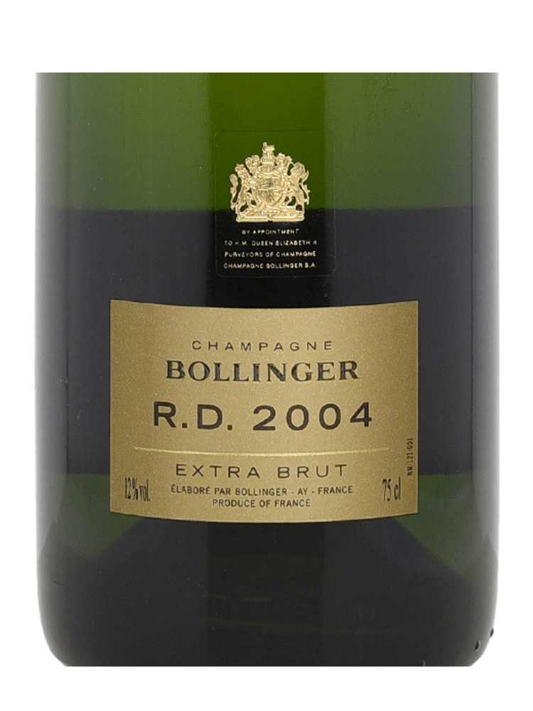 Bollinger R D Extra Brut 2004 - 3bots