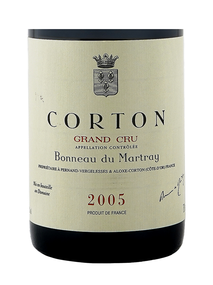 Bonneau du Martray Corton Grand Cru 2005 - 6bots