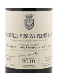 Comte Georges de Vogue Chambolle Musigny 1er Cru 2010 - 6bots