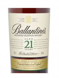 Ballantine's  21 Year Old Blended Whisky 700ml w/box - 3bots