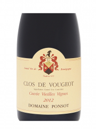 Ponsot Clos de Vougeot Cuvee Vieilles Vignes Grand Cru 2012