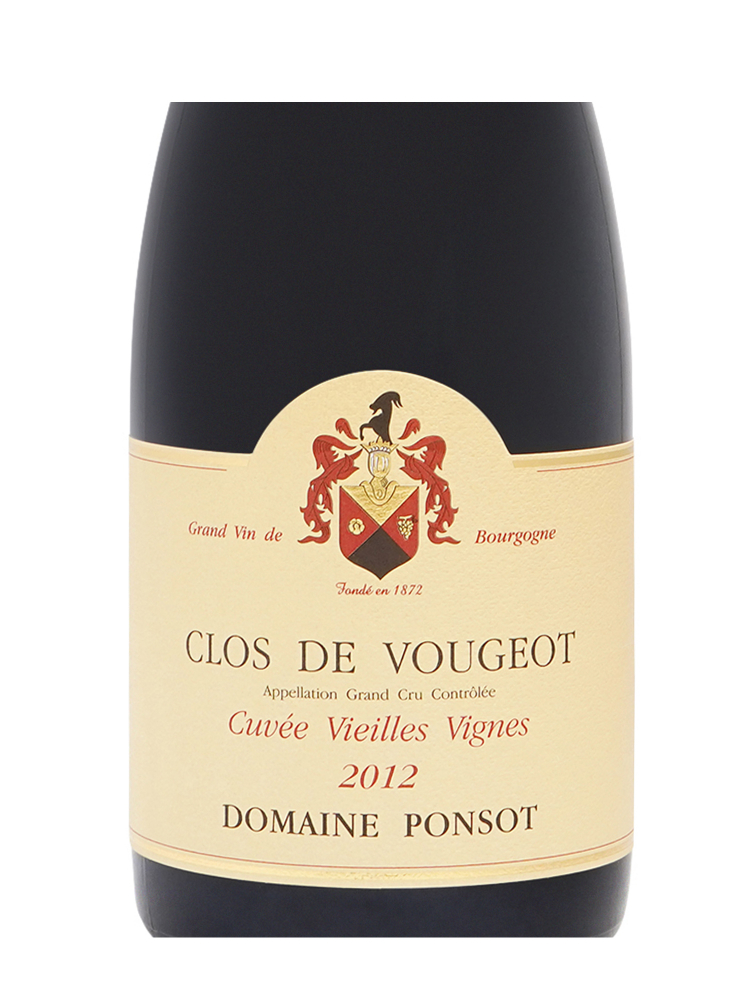 Ponsot Clos de Vougeot Cuvee Vieilles Vignes Grand Cru 2012