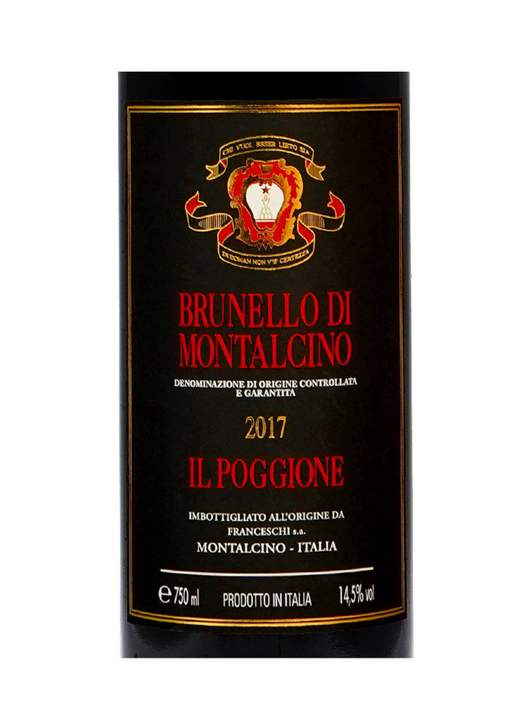 Il Poggione Brunello di Montalcino 2017 - 3bots