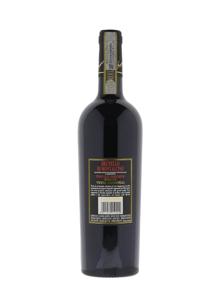 Il Poggione Brunello di Montalcino Riserva Vigna Paganelli 2012 - 3bots