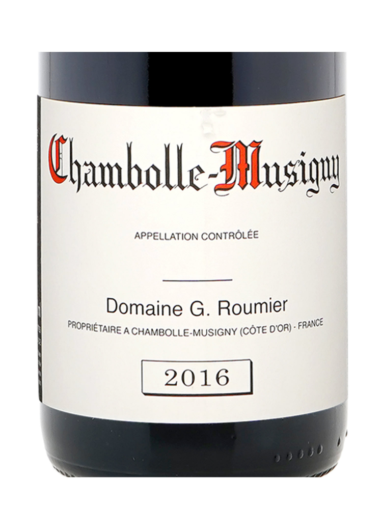 Georges Roumier Chambolle Musigny 2016 - 3bots