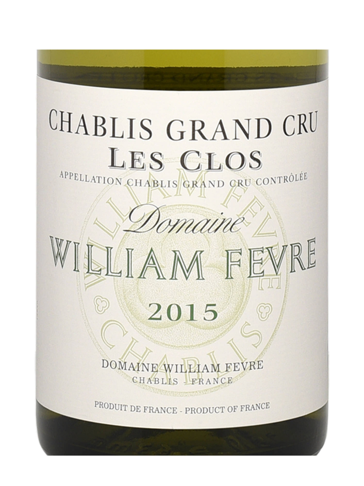 William Fevre Chablis Les Clos Grand Cru 2015 - 3bots