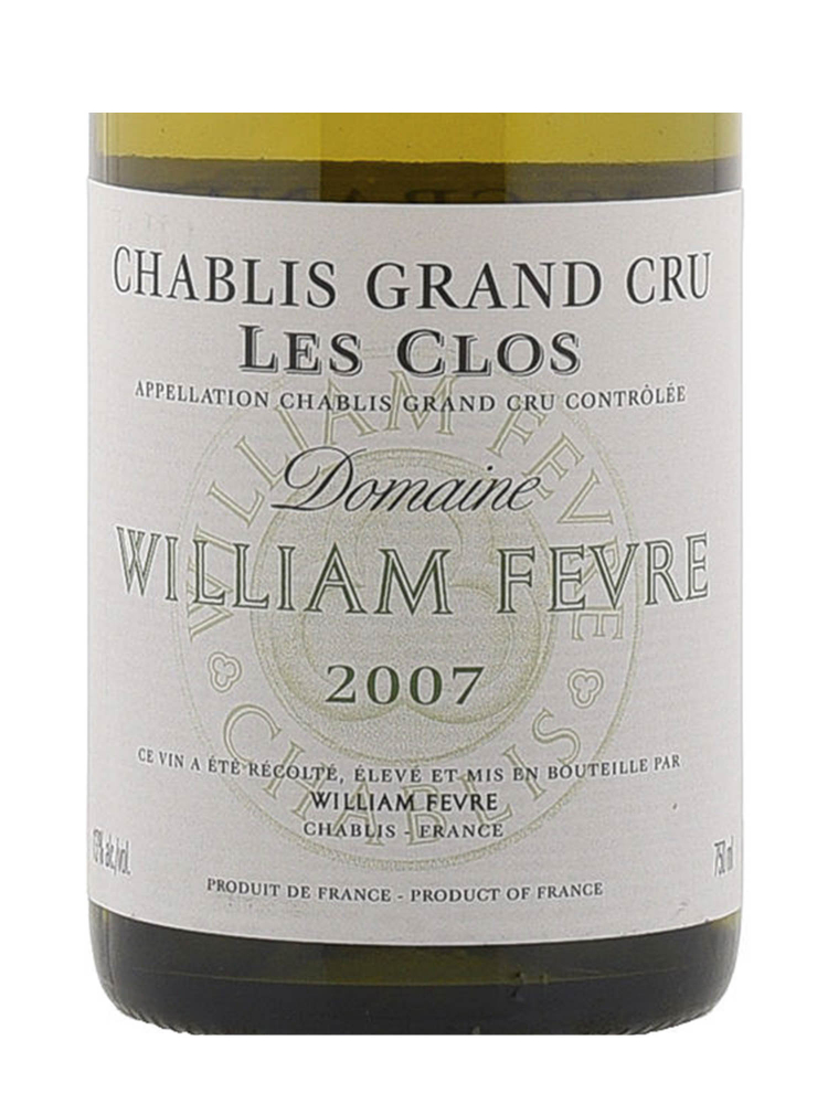 William Fevre Chablis Les Clos Grand Cru 2007 - 6bots