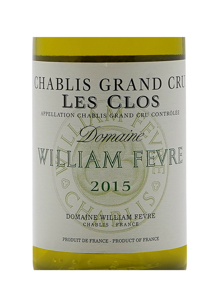 William Fevre Chablis Les Clos Grand Cru 2015 375ml - 3bots