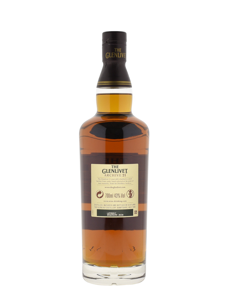 Glenlivet  21 Year Old Archive Single Malt Whisky 700ml w/box