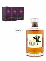 Suntory Hibiki 17 Year Old Blended Whisky 700ml w/box (Pre-2018 Release) - 3bots