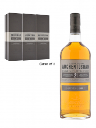 Auchentoshan  21 Year Old Single Malt Whisky 700ml w/box - 3bots