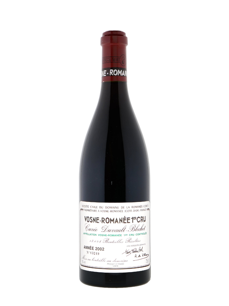 DRC Vosne Romanee Duvault Blochet 1er Cru 2002 - The Oaks Cellars