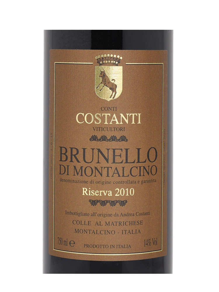 Conti Costanti Brunello di Montalcino Riserva 2010 - 6bots