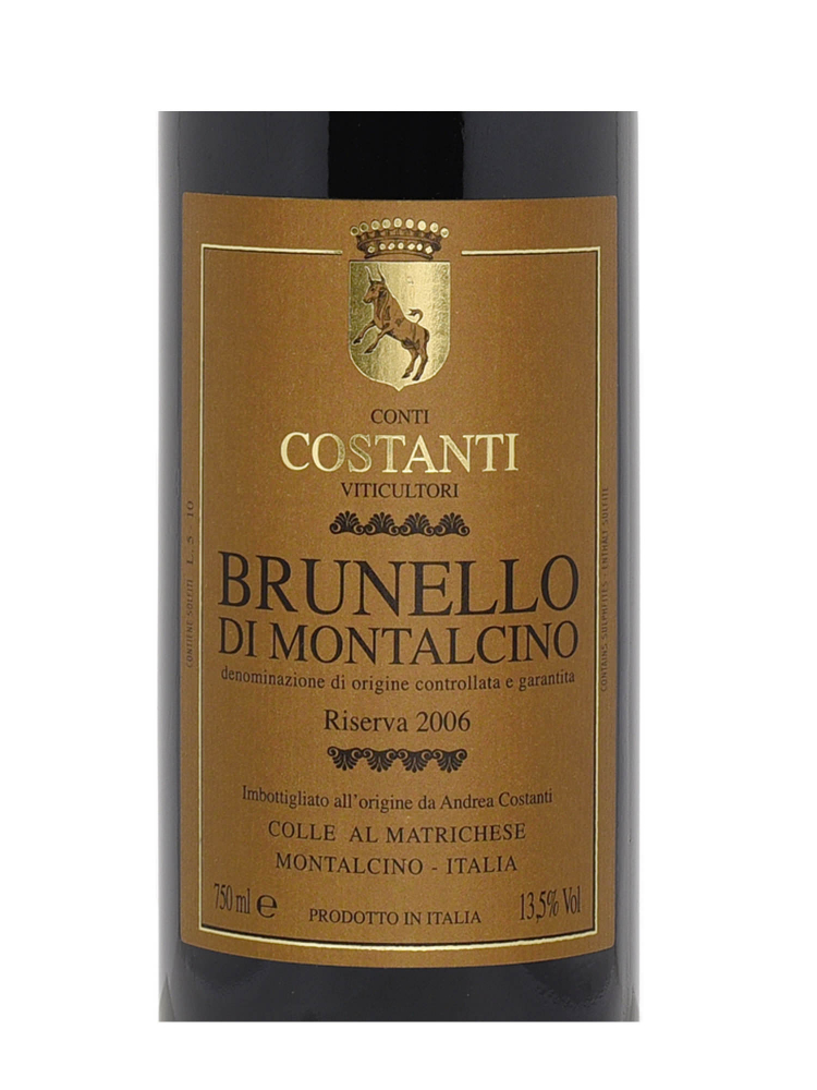 Conti Costanti Brunello di Montalcino Riserva 2006 - 6bots