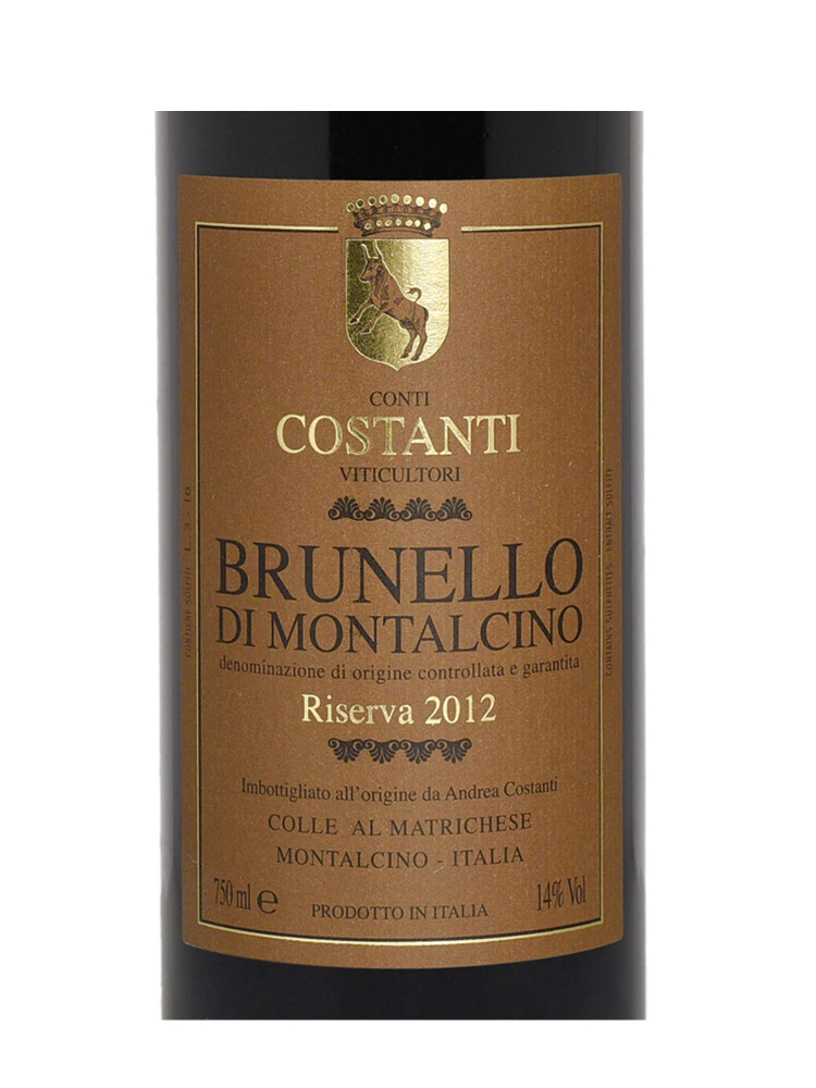 Conti Costanti Brunello di Montalcino Riserva 2012 - 6bots