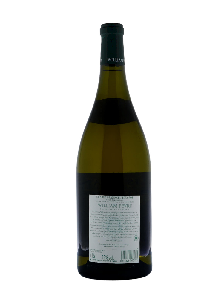 William Fevre Chablis Bougros Cote Bouguerots Grand Cru 2015 1500ml - 6bots