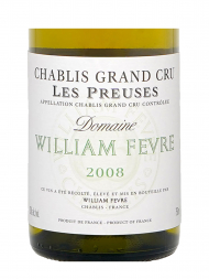 William Fevre Chablis Les Preuses Grand Cru 2008 - 3bots