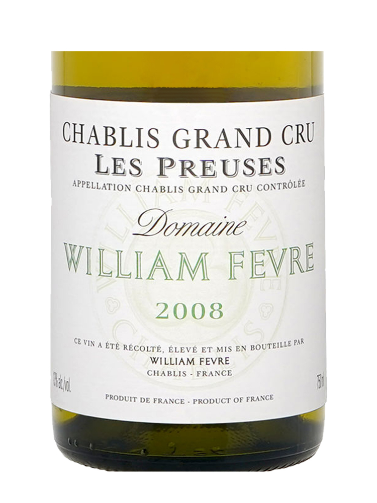 William Fevre Chablis Les Preuses Grand Cru 2008 - 3bots