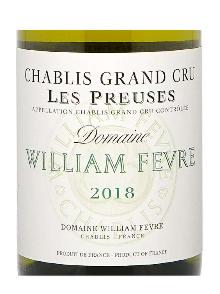 William Fevre Chablis Les Preuses Grand Cru 2018 - 3bots