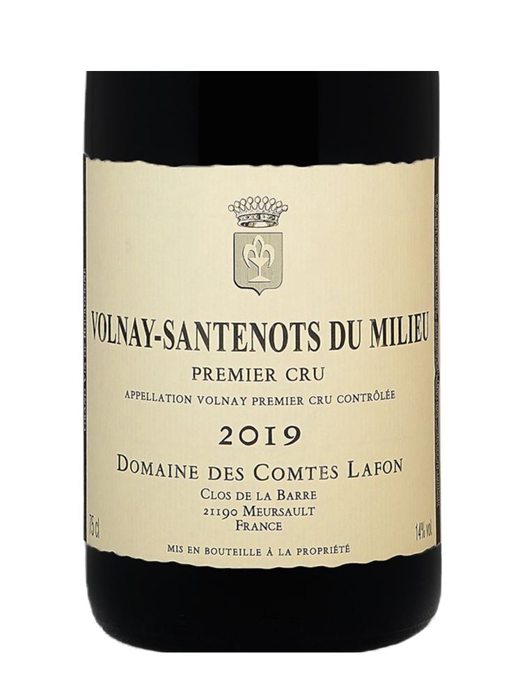 Domaine Comtes Lafon Volnay Santenots du Milieu 1er Cru 2019