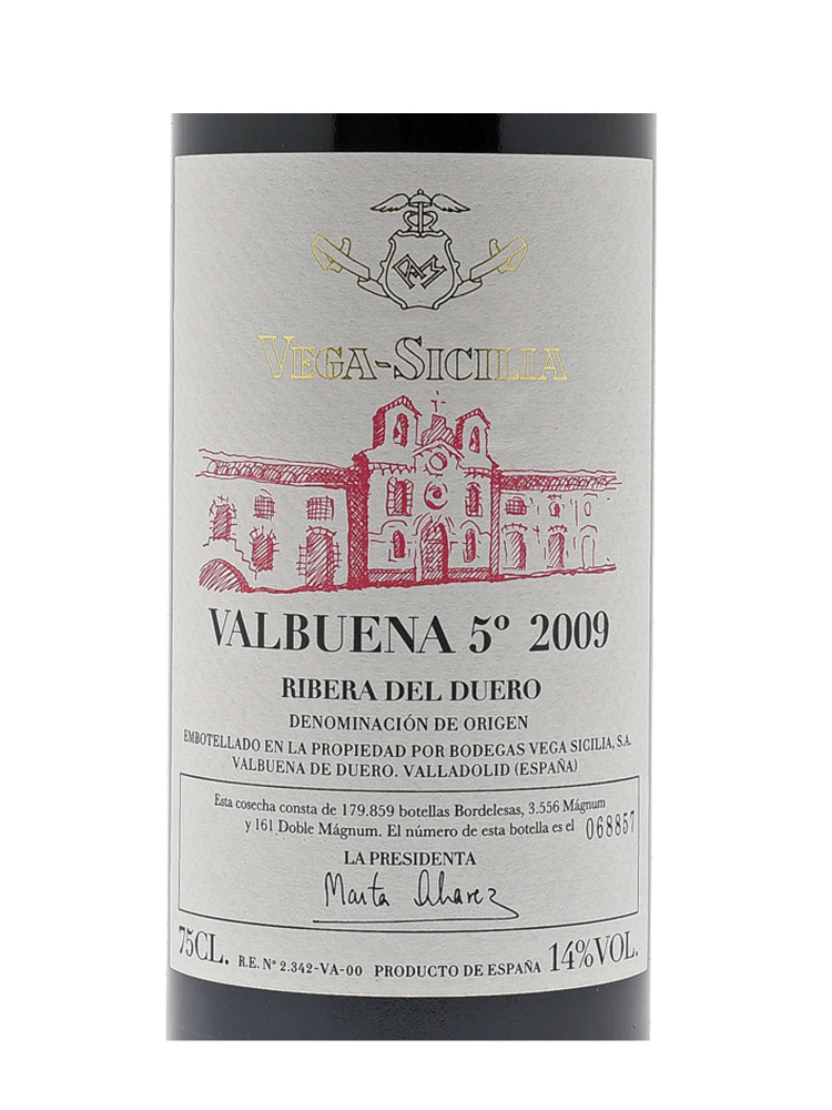 Vega Sicilia Valbuena 2009 - 6bots