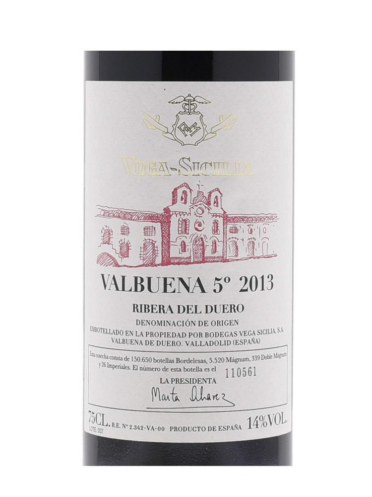 Vega Sicilia Valbuena 2013 - 3bots