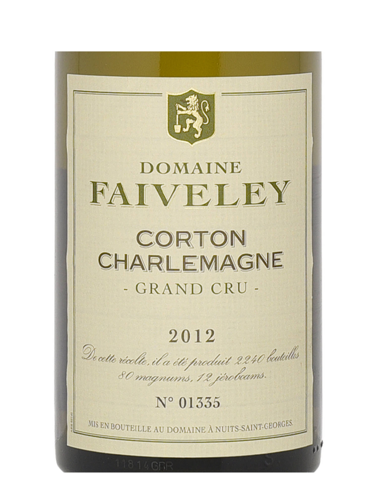 Faiveley Corton Charlemagne Grand Cru 2012 - 6bots