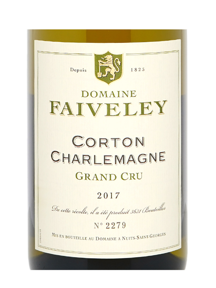 Faiveley Corton Charlemagne Grand Cru 2017 - 3bots