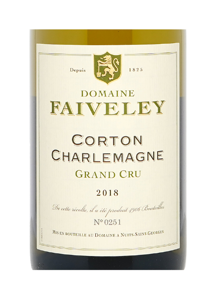 Faiveley Corton Charlemagne Grand Cru 2018 - 3bots