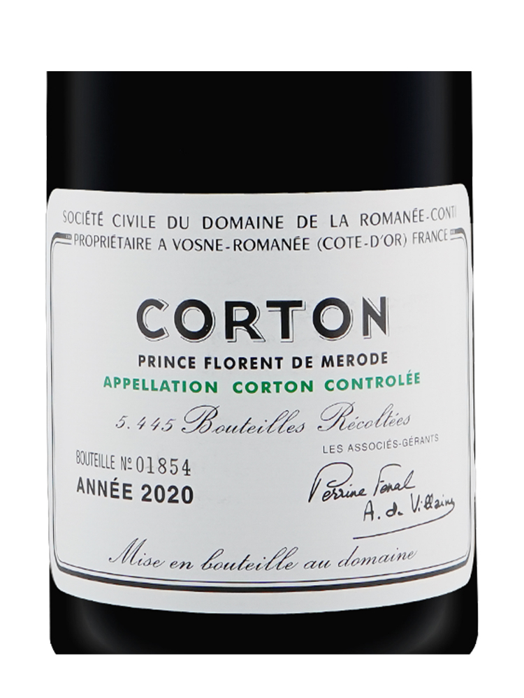 DRC Corton Grand Cru 2020