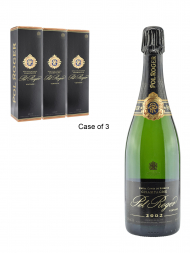 Pol Roger Brut 2002 w/box - 3bots