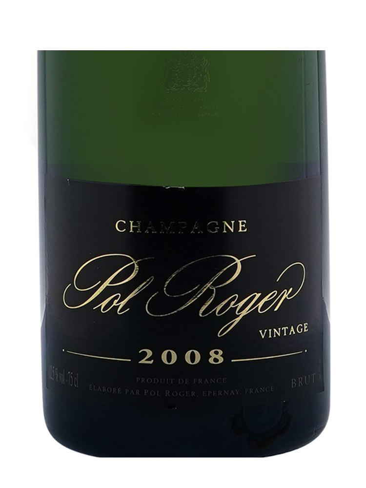 Pol Roger Brut 2008 w/box - 3bots