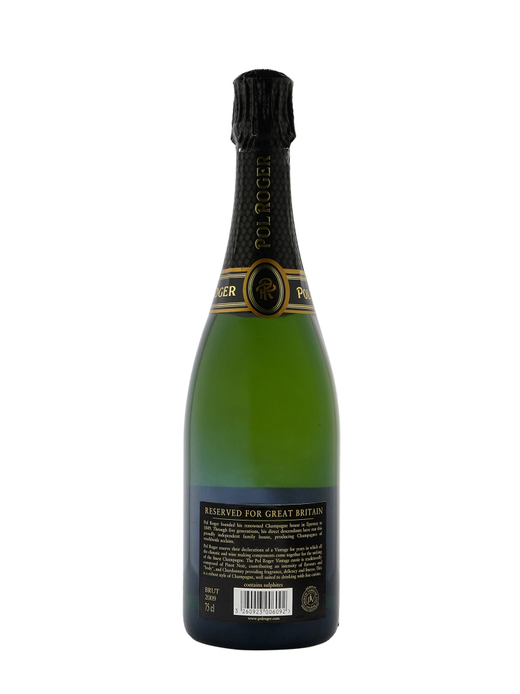 Pol Roger Brut 2009 w/box - 6bots