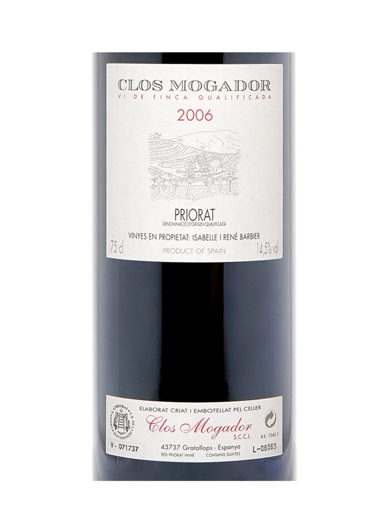 Rene Barbier Clos Mogador 2006 - 3bots