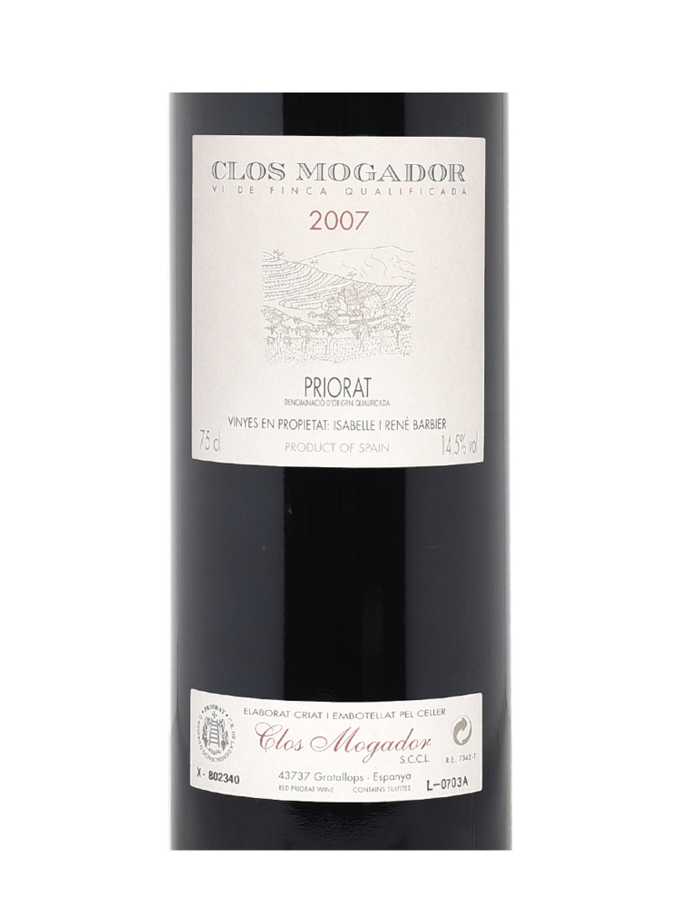 Rene Barbier Clos Mogador 2007 - 3bots