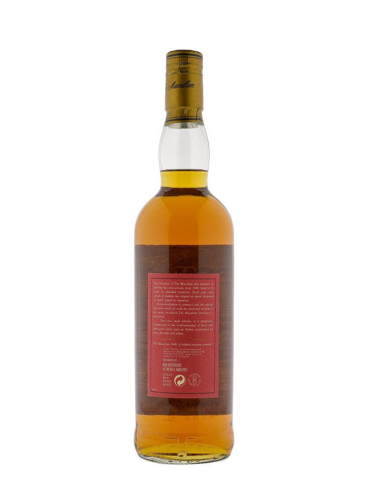 Macallan 1946 52 Year Old Select Reserve (Bottled 1998) Single Malt 700ml w/box